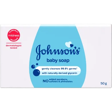 Johnson's Baby Soap 50 gm - 79629858 - Rokomari product